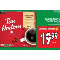 Tim Hortons Coffee Pods