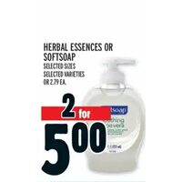 Herbal Essences Or Softsoap