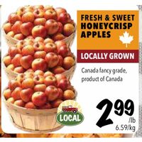 Fresh & Sweet Honeycrisp Apples