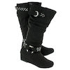 Girls' TABITHA Black Casual Tall Wedge Boots - $25.00 (58% off)
