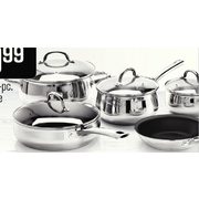 Fusion 9-Pc Cookware Set - $89.99 ($260.00 off)