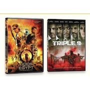 Gods of Egypt or Triple 9 on DVD - $19.88