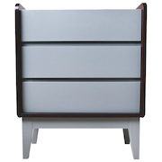 Zutano Tivoli Modern 3-Drawer Dresser - Espresso/Cloud - $249.99 ($280.00 off)