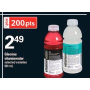 Glacaeau Vitaminwater - $2.49
