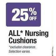 All Nursing Cushions  - 25% off
