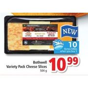 Bothwell Variety Pack Cheese Slices - $10.99