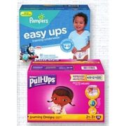 Pampers Easy Up or Huggies Pull-Ups Training Pants  - $24.99