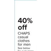 Chaps Casual Clothes for Men - 40% off