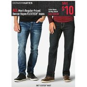 All Men's Denver Hays Flextech Jeans  - $59.99 ($10.00  off)