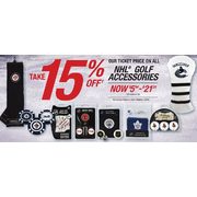 All NHL Golf Accessories - $5.94-$21.24 (15% off)