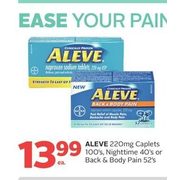 Aleve Caplets, Nighttime Or Back & Body Pain - $13.99