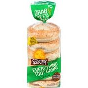 Country Harvest Bread or Bagels  - 2/$5.50