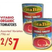Vitabio Organic Tomatoes - 2/$7.00