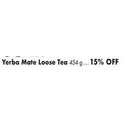 Yerba Mate Loose Tea - 15% off