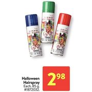 Halloween Hairspray - $2.98