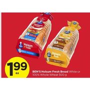 Ben's Holsum Fresh Bread - $1.99