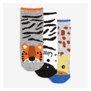 Baby Boys' 3 Pack Cotton Crew Socks In Multi - $4.94 ($1.06 Off)