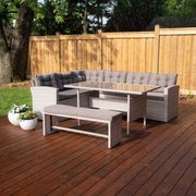 3 Pc. Caban Outdoor Dining Table Set - $899.99 (25% off)