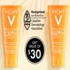 Vichy: Free Full-Size (150mL) Suncreen with All Orders (Choice of SFP 30 or 60)