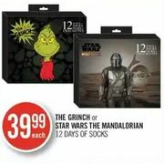 The Grinch Or Star Wars The Mandalorian - $39.99