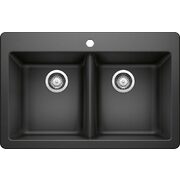 Glacier Bay 31'' Granite Composite Double Bowl Kitchen Sink  - $419.00