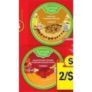 Summer Fresh Topped Hummus - 2/$6.00