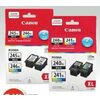 Canon Pixma Ink Cartridges - $74.99