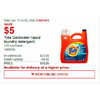 Tide Coldwater Liquid Laundry Detergent - $18.99 ($5.00 off)