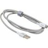 4 Ft Usb-A To Usb-C Charge-and- Sync Cable, Silver - $5.99 (25% off)