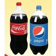 Coca-Cola or Pepsi Beverages - 2/$5.00