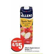 Allen's Apple Juice Or Drinks - 4/$5.00 ($1.76 off)