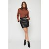 Georgia Faux Leather Mini Skirt - $21.00