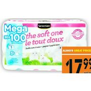 Selection Mega Bathroom Tissue - $17.99