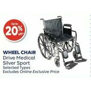 Wheel Chair Drive Medical Silver Sport - Up to 20% off
