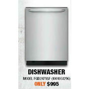 Frigidaire Gallery Dishwasher  - $995.00