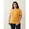 Lettuce Trim V-neck Top - In Every Story - $14.97 ($24.98 Off)