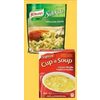 Lipton Cup-a-Soup or Knorr Sidekicks - 2/$3.50
