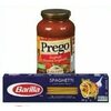 Barilla Pasta or Prego Pasta Sauce - $2.49