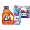Tide or Gain Laundry Detergent, Downy Fabric Softener, Bounce Sheets, Cascade Dishwasher Detergent, Bounty Paper Towels or Charmin