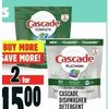Cascade Dishwasher Detergent - 2/$15.00